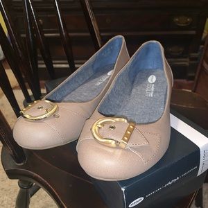 Women’s Dr Scholl’s Taupe Slip ons